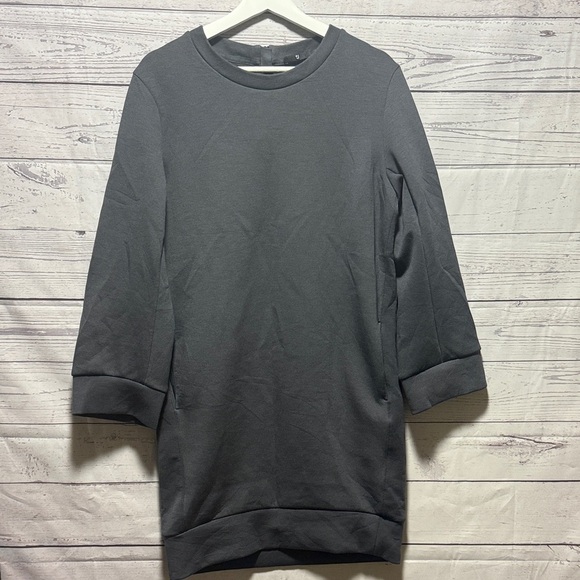 Uniqlo +J Dry Sweat Long Sleeve Dress - Picture 1 of 6